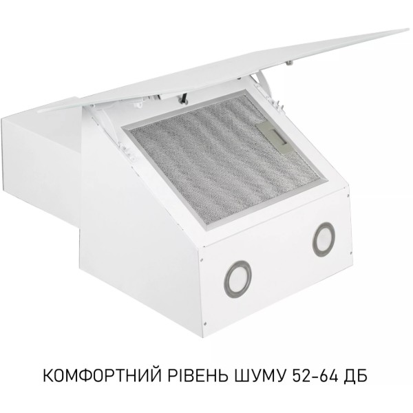 Фото - Витяжка декоративна Minola HVS 6812 WH 1200 LED