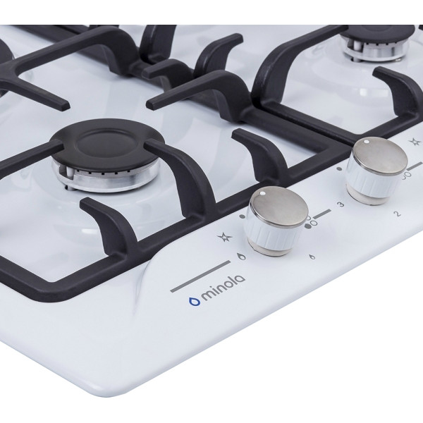 Фото - Варильна поверхня  комбінована Minola MKM 63024 WH