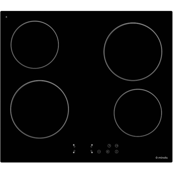 Фото - Варочная панель электрическая Minola MVH 6034 KBL