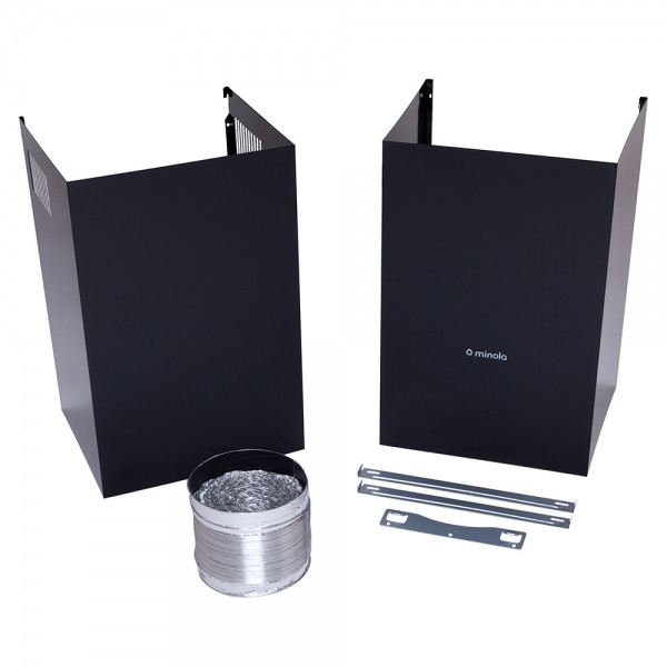 Фото - Вытяжка декоративная Minola TS 6722 BL 1100 LED GLASS