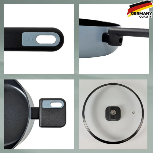 Фото - Набір посуду Kela Mira димчасто-блакитний 5 пр. (15200)