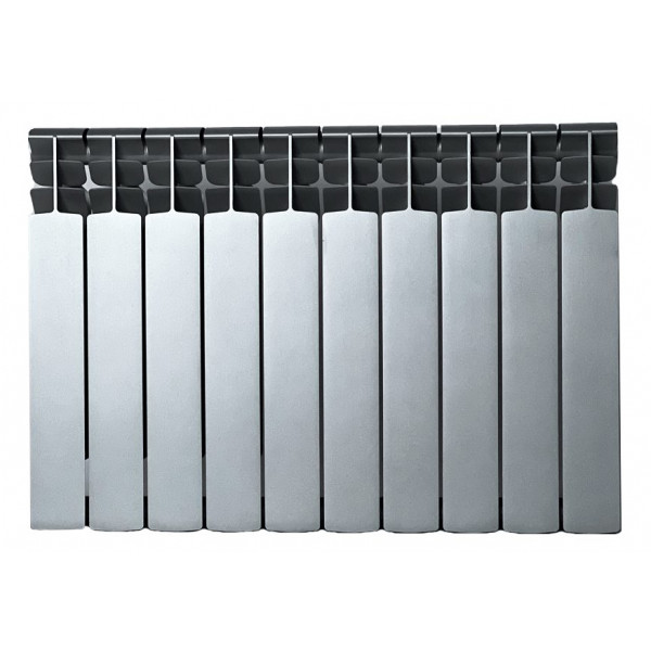 Фото - Радіатор опалення MIRADO 500х96 (silver) 4 секцій