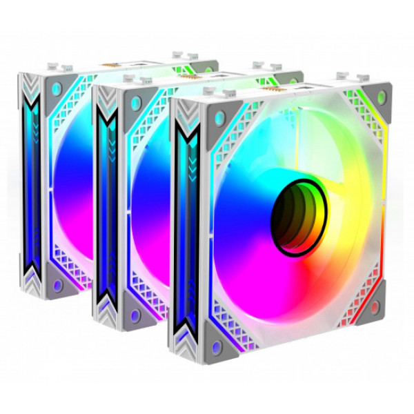 Фото - Корпусный вентилятор 2E GAMING Air Cool Magic Mirror (2E-ACF120MW-ARGB)
