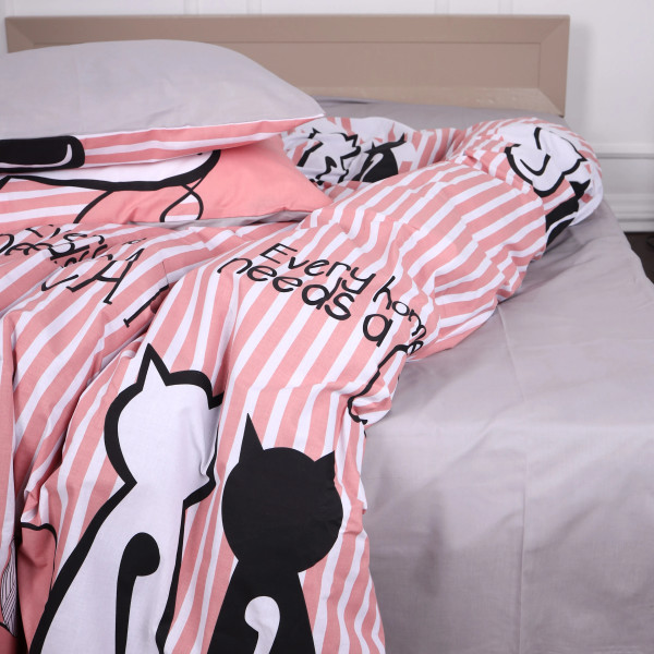 Фото - Комплект постільної білизни MirSon Бязь Ranforce Elite 17-0079 Kosett 2х143х210 см (2200004681412)