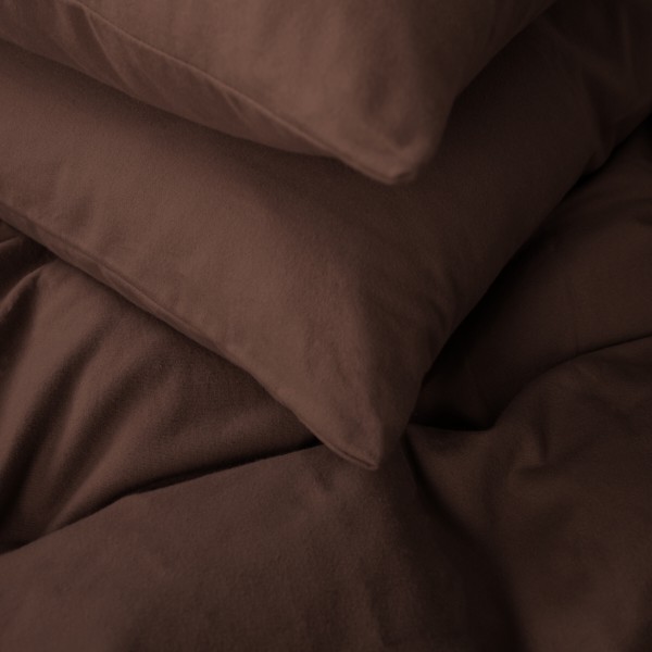 Фото - Комплект постельного белья MirSon 003 Brown 220х240 (2200009648724)