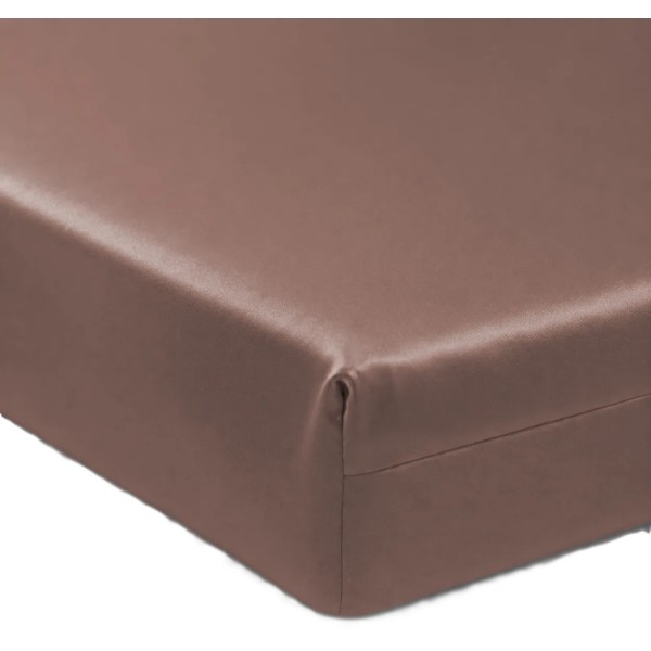 Фото - Простынь полуторная MirSon 140x200 см №08 Beige Tencel (2200009637445)