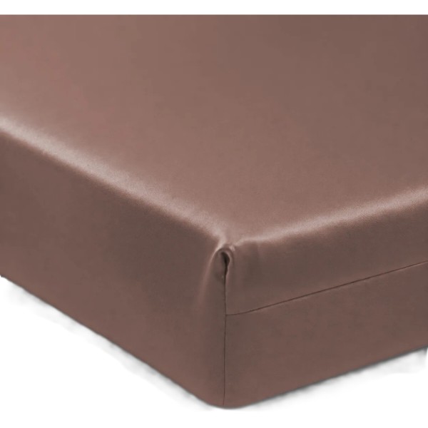 Фото - Простирадло полуторне MirSon 150x200 см №08 Beige Tencel (2200009637469)