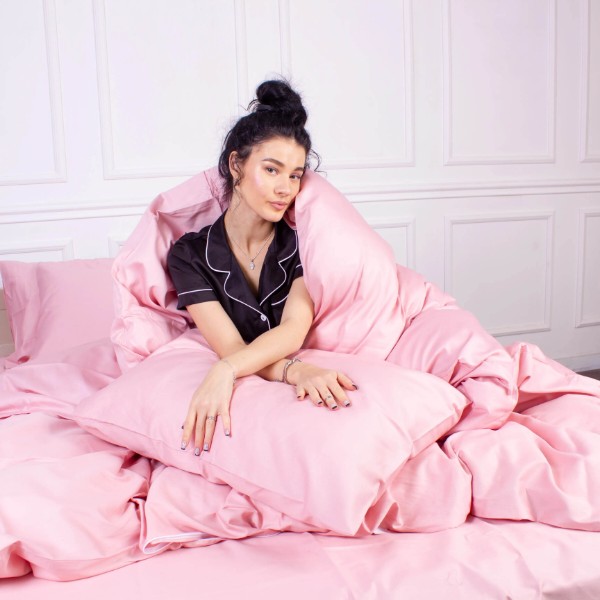 Фото - Комплект постільної білизни MirSon Сатин 00199 Laura 2х160х220 см (2200001717848)