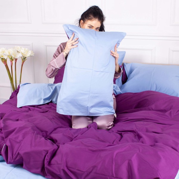 Фото - Комплект постельного белья MirSon Royal Soft 0846 + 0842 Agnes 2x143x210 (2200008071363)