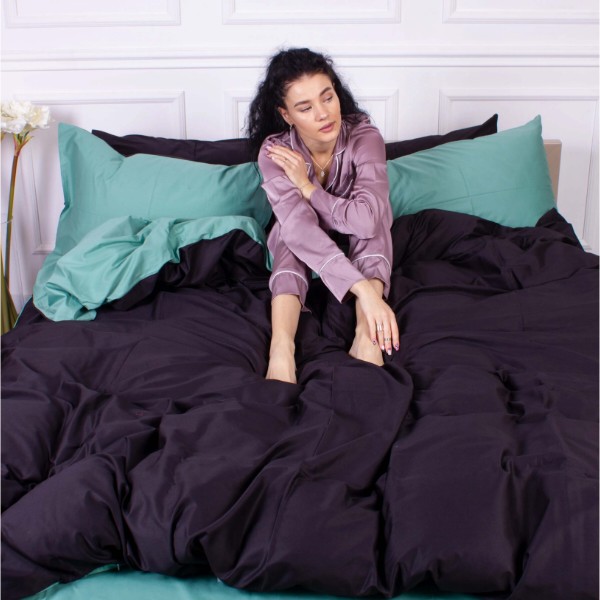 Фото - Комплект постільної білизни MirSon Royal Soft 0848 + 0844 Henry 2x143x210 (2200008072162)