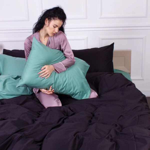 Фото - Комплект постільної білизни MirSon Royal Soft 0848 + 0844 Henry 2x143x210 (2200008072162)