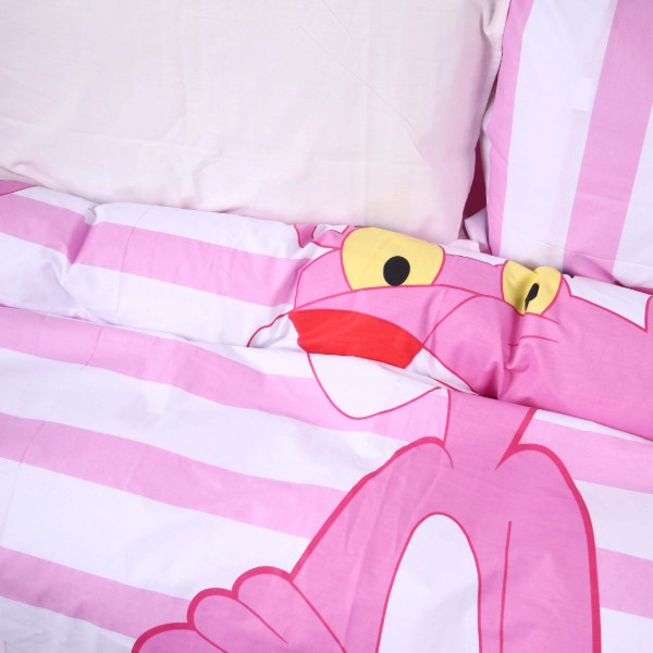Фото - Комплект постельного белья MirSon Бязь 17-0110 Pink Pantere 2х160х220 см (2200001704794)