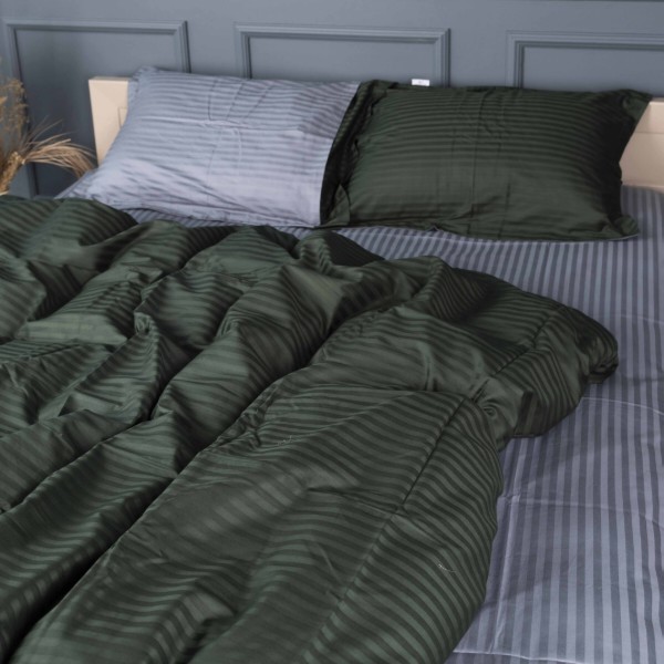 Фото - Комплект постельного белья MirSon Satin Stripe 30-0017 +30-0012 Galatee 160х220 см (2200005262276) Фото - Комплект постельного белья MirSon Satin Stripe 30-0017 +30-0012 Galatee 160х220 см (2200005262276)
