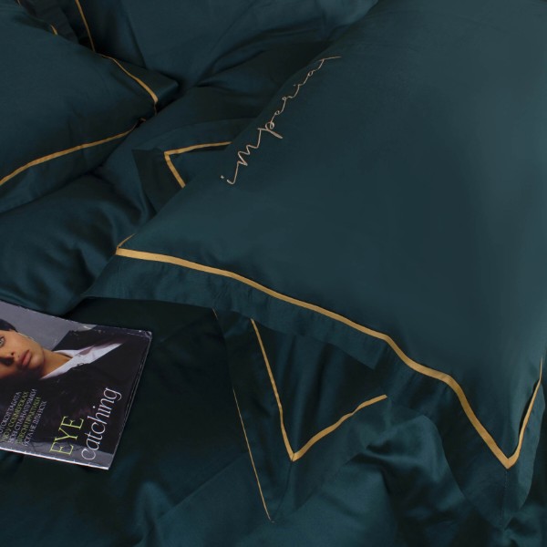 Фото - Комплект постільної білизни MirSon Imperial Satin Catania 160х220 см (2200007178315)