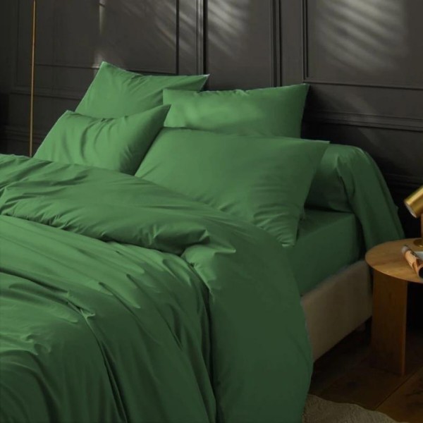 Фото - Комплект постільної білизни MirSon №16-0237 Foliage Mikrosatin Premium Однотонний 2 x 160 x 220 см (2200007231928)