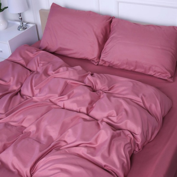 Фото - Комплект постельного белья MirSon 143х210 см №17-1608 Heather Rose Микросатин Premium (2200010914818)