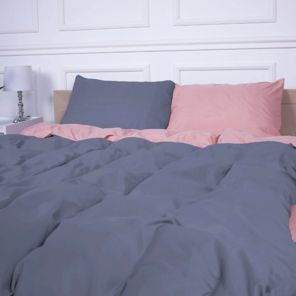 Фото - Комплект постельного белья MirSon Estivella (15-1415 + 19-0000) Mikrosatin Premium Двухсторонний 2x160x220 см (2200007243549)