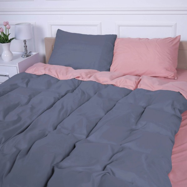 Фото - Комплект постельного белья MirSon Estivella (15-1415 + 19-0000) Mikrosatin Premium Двухсторонний 2x160x220 см (2200007243549)