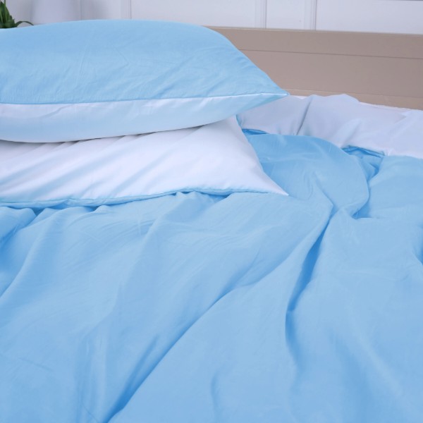Фото - Комплект постільної білизни MirSon Reliegos (18-0000 + 12-4608) Mikrosatin Premium Двусторонній 2x160x220 см (2200007248346)