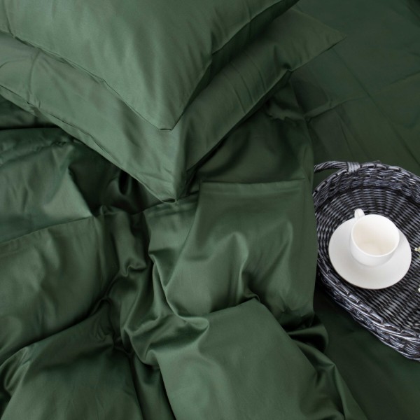 Фото - Комплект постельного белья MirSon Royal Soft 0844 Green Olive 2x143x210 (2200008069353)