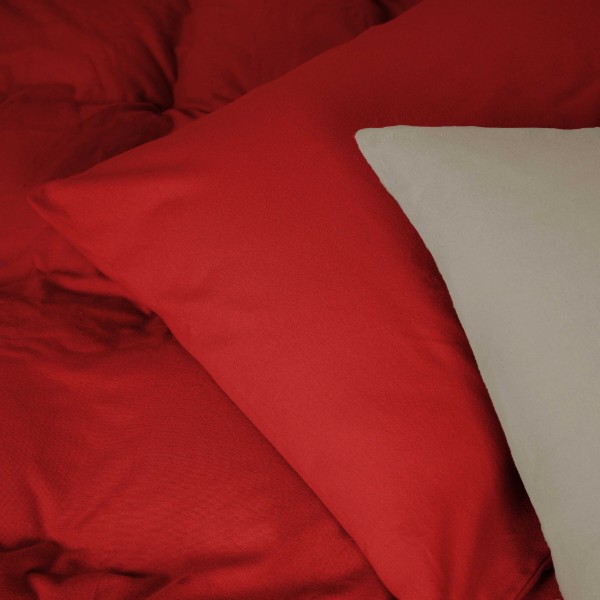 Фото - Комплект постільної білизни MirSon 004-009 Cappuchino/Red 2x160x220 см (2200009658983)
