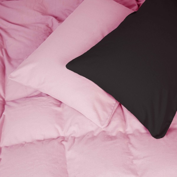 Фото - Комплект постільної білизни MirSon 002-008 Black/Pink 2x160x220 см (2200009661884)