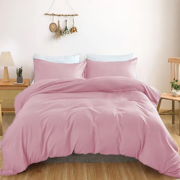 Фото - Комплект постельного белья MirSon Satin Light Pro 10-003 Pink 160х220 см (2200010170016)