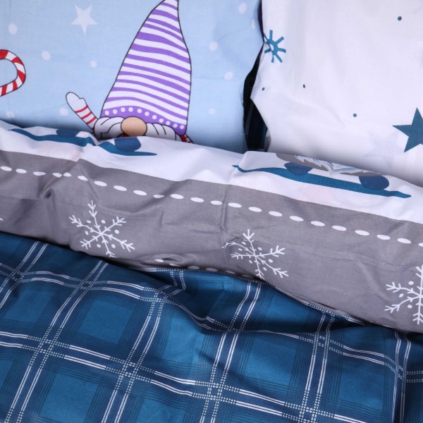 Фото - Комплект постельного белья MirSon Бязь 17-0679 Winter Wishes 220х240 (2200010218701)