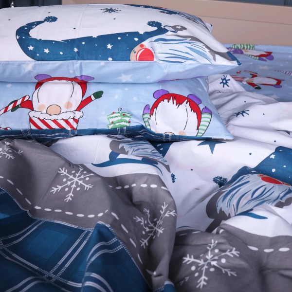 Фото - Комплект постельного белья MirSon Бязь 17-0679 Winter Wishes 220х240 (2200010218701)