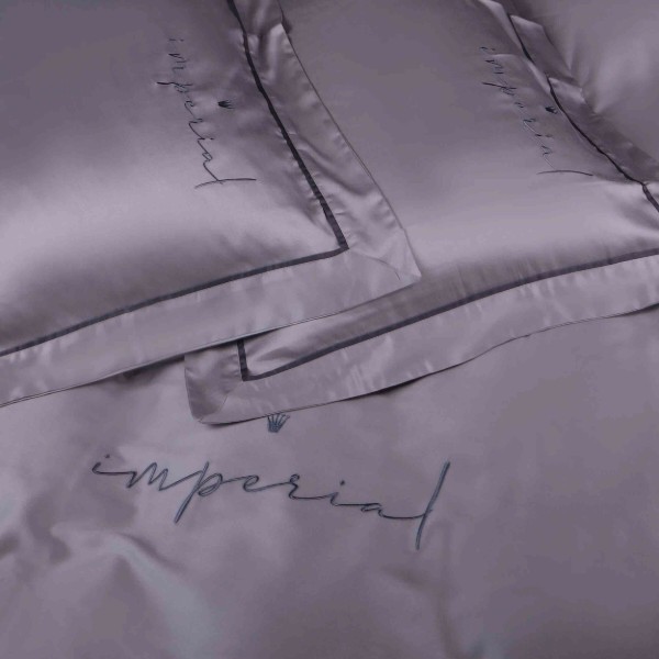 Фото - Комплект постельного белья MirSon 160х220 см Imperial Tencel №06 Gray (2200010755244)