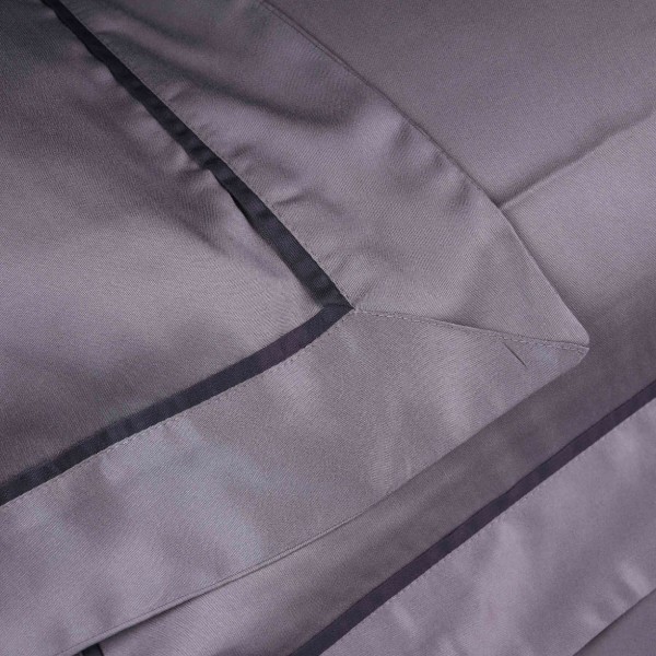 Фото - Комплект постельного белья MirSon 160х220 см Imperial Tencel №06 Gray (2200010755244)