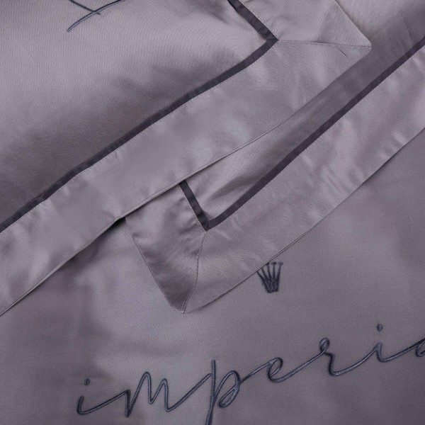 Фото - Комплект постельного белья MirSon Imperial Tencel №06 Gray 2 x 160 x 220 см (2200010755282)