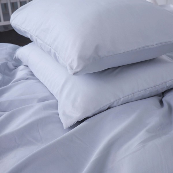 Фото - Комплект постельного белья MirSon King Size 220х240 см №14-4102 Glacier Gray Premium (2200010912258)