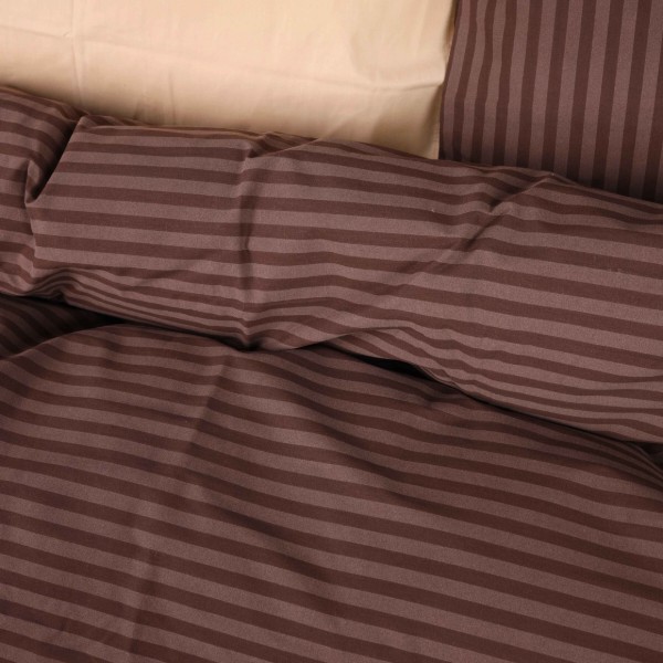 Фото - Комплект постільної білизни MirSon Ranforce Elite 17-0767 Elegant Stripes 160х220 (2200011018690)