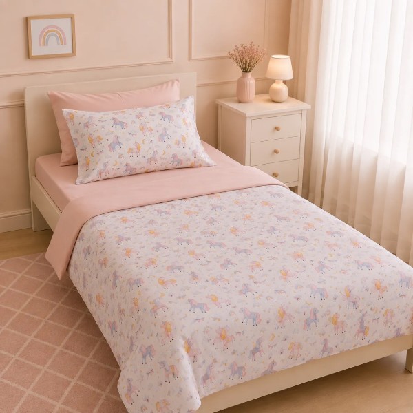 Фото - Комплект постельного белья MirSon Kids Time 22-1421 Unicorn meanness 160х220 (2200011186795)