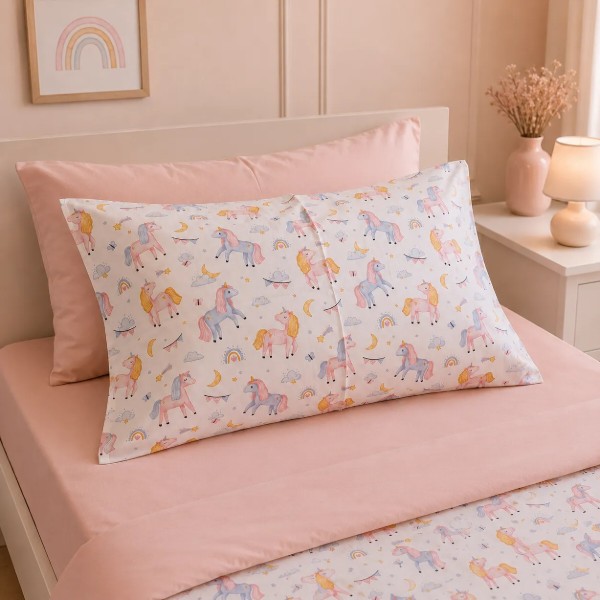 Фото - Комплект постельного белья MirSon Kids Time 22-1421 Unicorn meanness 160х220 (2200011186795)