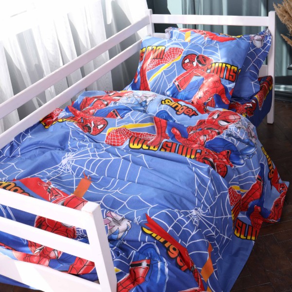 Фото - Комплект постільної білизни MirSon Ranforce Elite 17-0799 Hero Spider-Man 160х220 (2200011444109) Фото - Комплект постільної білизни MirSon Ranforce Elite 17-0799 Hero Spider-Man 160х220 (2200011444109)