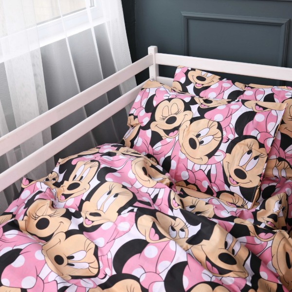 Фото - Комплект постельного белья MirSon 160х220 см 17-0862 Minnie Style Бязь (2200011861418)