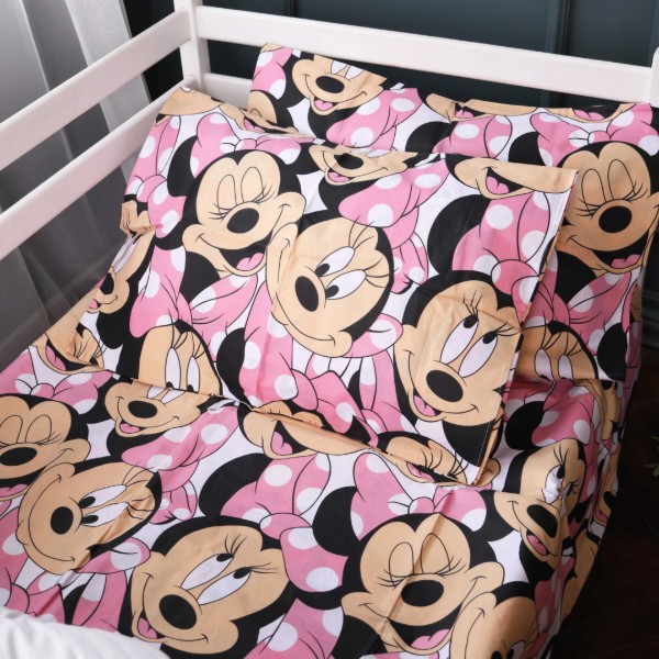Фото - Комплект постельного белья MirSon 160х220 см 17-0862 Minnie Style Бязь (2200011861418)