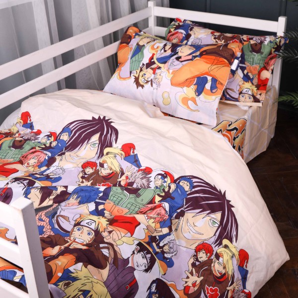 Фото - Комплект постільної білизни MirSon Бязь 17-0897 Anime Legends 2x160x220 см (2200012394458)