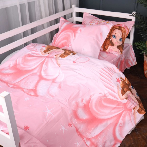 Фото - Комплект постельного белья MirSon 160х220 см 17-0901 Princess Dream Бязь (2200012397411)