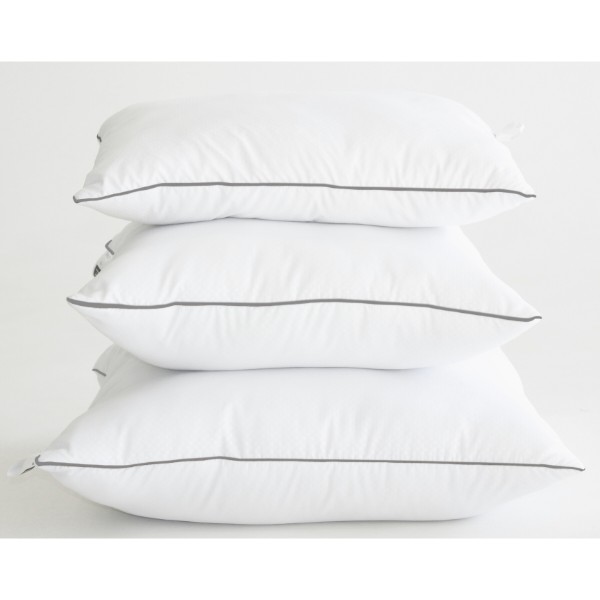 Фото - Подушка стандартная MirSon №2749 Royal Silver Eco-Soft 50х50 см (2200005195413)