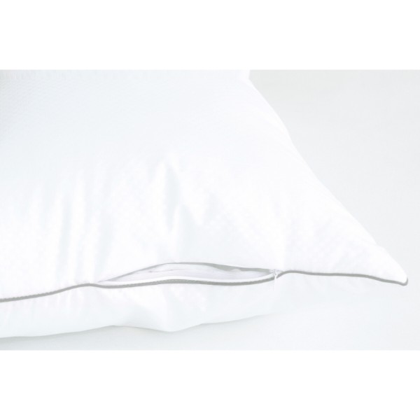 Фото - Подушка стандартная MirSon №2749 Royal Silver Eco-Soft 50х50 см (2200005195413)