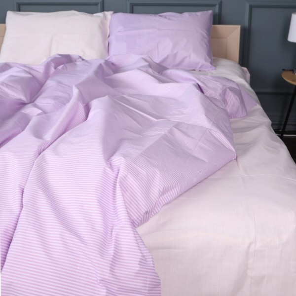 Фото - Простирадло дитяче MirSon Бязь 17-0807 Soft Stripe 180x220 см (2200011455785)