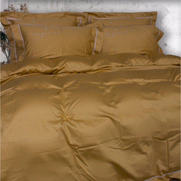 Фото - Простирадло євро MirSon Imperial Satin Genoa King Size 240x260 см (2200007178902)