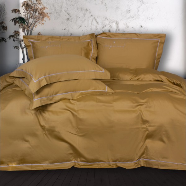 Фото - Простирадло євро MirSon Imperial Satin Genoa King Size 240x260 см (2200007178902)