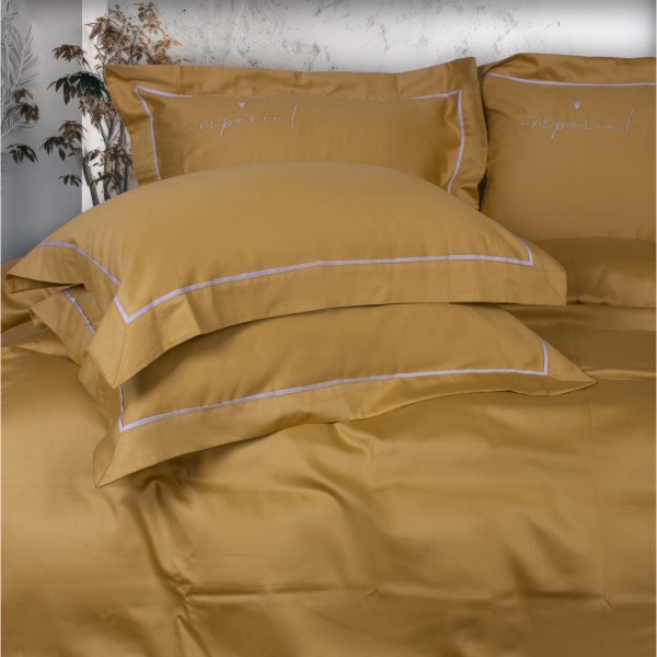 Фото - Простирадло євро MirSon Imperial Satin Genoa King Size 240x260 см (2200007178902)
