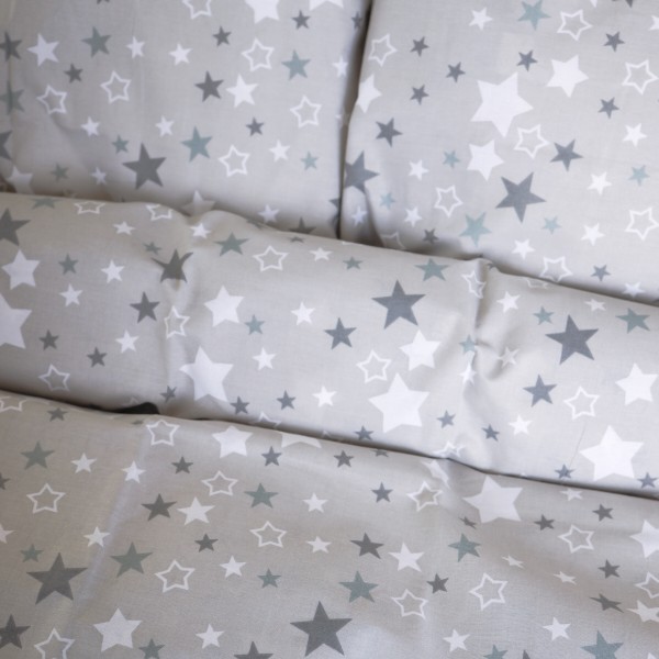 Фото - Комплект постельного белья MirSon King Size 220х240 см 17-0660 Gray Sky Ranforce Elite (2200009620638)
