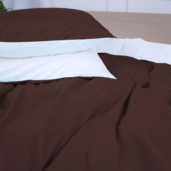 Фото - Комплект постільної білизни MirSon Oliana (18-0000 + 19-1230) Mikrosatin Premium Двосторонній 160х220 см (2200007246496)