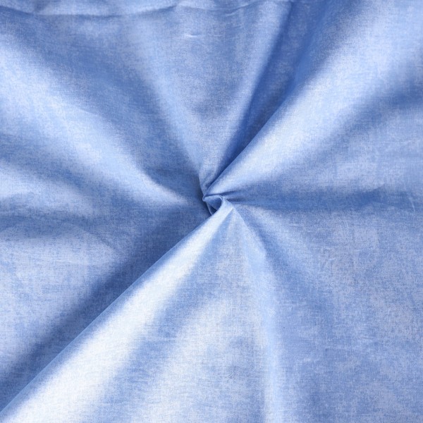Фото - Простынь двуспальная MirSon Поплин 00-5 Geometry Blue 180x220 см (2200009704246)